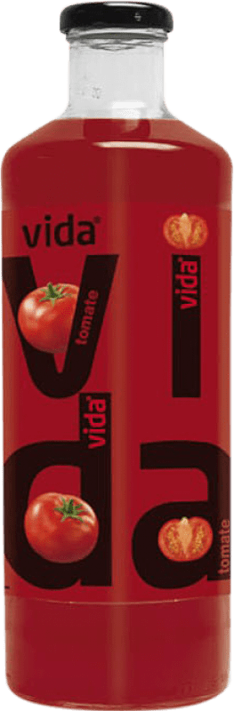 72,95 € 免费送货 | 盒装24个 果汁 Vida 西班牙 1 L Tomate — 番茄