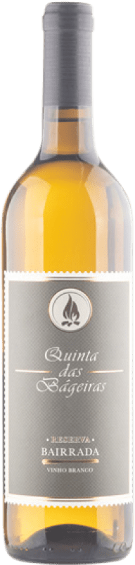 23,95 € 免费送货 | 白酒 Quinta das Bageiras Blanco 预订 D.O.C. Bairrada 葡萄牙 Cercial, Bical 瓶子 75 cl