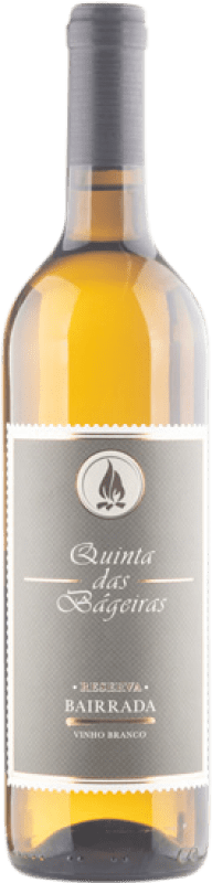 19,95 € Spedizione Gratuita | Vino Bianco Quinta das Bageiras Riserva D.O.C. Bairrada Portogallo Cercial, Bical 75 cl