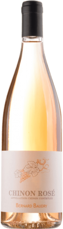18,95 € Envoi gratuit | Vin Rosé Bernard Baudry Rosé A.O.C. Chinon Loire France Cabernet Franc 75 cl