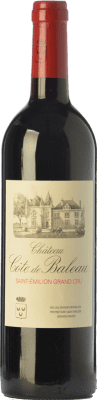 89,95 € Kostenloser Versand | Rotwein Château Côte de Baleau A.O.C. Saint-Émilion Grand Cru Bordeaux Frankreich Merlot, Cabernet Sauvignon, Cabernet Franc Magnum-Flasche 1,5 L