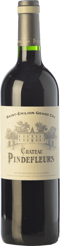 75,95 € Envio grátis | Vinho tinto Château Pindefleurs A.O.C. Saint-Émilion Grand Cru Bordeaux França Merlot, Cabernet Franc Garrafa Magnum 1,5 L