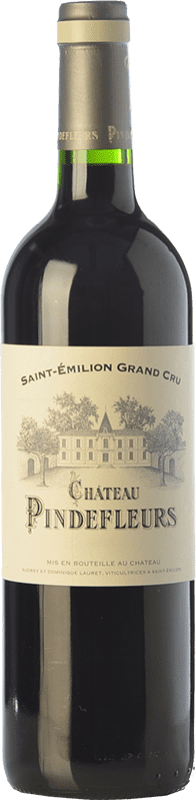 78,95 € Envío gratis | Vino tinto Château Pindefleurs A.O.C. Saint-Émilion Burdeos Francia Merlot, Cabernet Franc Botella Magnum 1,5 L