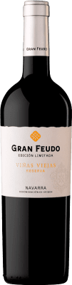 28,95 € 免费送货 | 红酒 Gran Feudo Viñas Viejas 预订 D.O. Navarra 纳瓦拉 西班牙 Tempranillo, Grenache 瓶子 Magnum 1,5 L