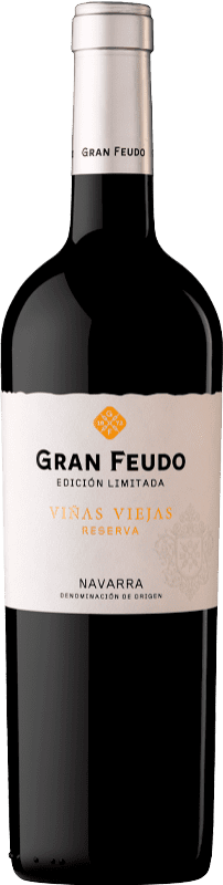 29,95 € Envoi gratuit | Vin Rouge Gran Feudo Viñas Viejas VV Vieilles Vignes Réserve D.O. Navarra Navarre Espagne Tempranillo, Grenache Bouteille Magnum 1,5 L