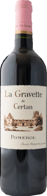 119,95 € Free Shipping | Red wine Vieux Château Certan La Gravette A.O.C. Pomerol Bordeaux France Merlot, Cabernet Sauvignon Bottle 75 cl