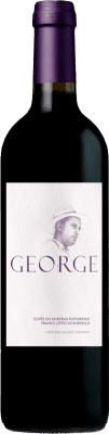 31,95 € Free Shipping | Red wine Château Puygueraud George Cuvée du A.O.C. Côtes de Bordeaux Bordeaux France Merlot, Cabernet Franc, Malbec Bottle 75 cl