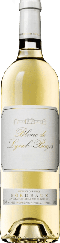83,95 € Spedizione Gratuita | Vino Bianco Château Lynch-Bages A.O.C. Bordeaux bordò Francia Sémillon, Muscadelle, Sauvignon Bottiglia 75 cl
