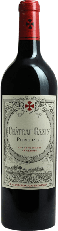 162,95 € Kostenloser Versand | Rotwein Château Gazin Rocquencourt A.O.C. Pomerol Bordeaux Frankreich Merlot, Cabernet Sauvignon, Cabernet Franc Flasche 75 cl