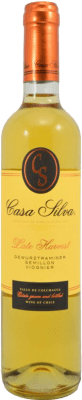 17,95 € Spedizione Gratuita | Vino bianco Casa Silva Late Harvest I.G. Valle de Colchagua Colchagua Valley Chile Viognier, Gewürztraminer, Sémillon Bottiglia Medium 50 cl