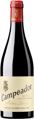 19,95 € 送料無料 | 赤ワイン Martínez Lacuesta Campeador 予約 D.O.Ca. Rioja ラ・リオハ スペイン Tempranillo, Grenache ボトル 75 cl