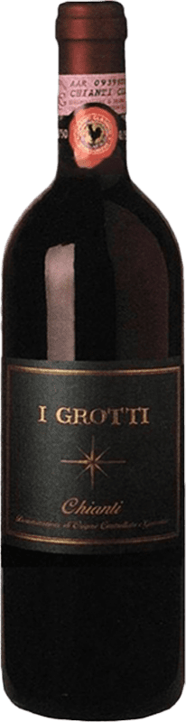 12,95 € Free Shipping | Red Wine Giuseppe Campagnola I Grotti D.O.C.G. Chianti Tuscany Italy Sangiovese, Colorino 75 cl