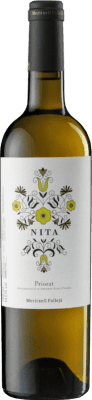 22,95 € Envoi gratuit | Vin blanc Meritxell Pallejà Nita Blanc D.O.Ca. Priorat Espagne Grenache Blanc, Viognier, Chenin Blanc Bouteille 75 cl