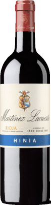 21,95 € 送料無料 | 赤ワイン Martínez Lacuesta Hinia D.O.Ca. Rioja ラ・リオハ スペイン Tempranillo, Graciano, Mazuelo ボトル 75 cl