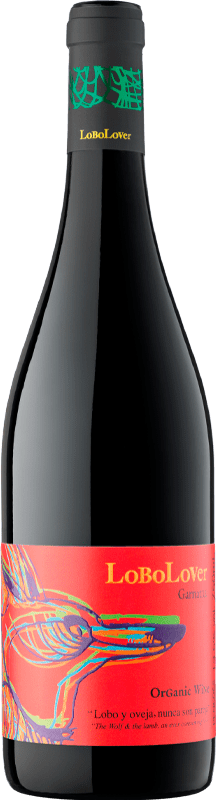 10,95 € Бесплатная доставка | Красное вино Finca Viladellops Lobolover D.O. Penedès Испания Grenache бутылка 75 cl
