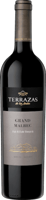 62,95 € Envio grátis | Vinho Tinto Terrazas de los Andes Grand I.G. Mendoza Mendoza Argentina Malbec 75 cl