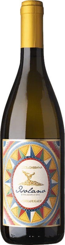 39,95 € Envío gratis | Vino blanco Donnafugata D&G Isolano Bianco D.O.C. Etna Sicilia Italia Carricante Botella 75 cl