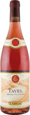17,95 € Spedizione Gratuita | Vino rosato E. Guigal Rosé A.O.C. Tavel Rhône Francia Syrah, Grenache, Cinsault, Clairette Blanche Bottiglia 75 cl