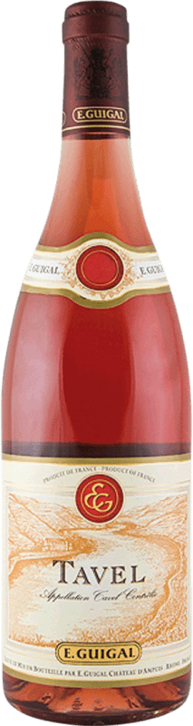 17,95 € Kostenloser Versand | Rosé-Wein E. Guigal Rosé A.O.C. Tavel Rhône Frankreich Syrah, Grenache, Cinsault, Clairette Blanche Flasche 75 cl