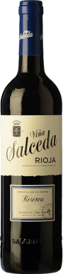 33,95 € Kostenloser Versand | Rotwein Viña Salceda Reserve — Gereift D.O.Ca. Rioja La Rioja Spanien Tempranillo, Graciano, Mazuelo Magnumflasche 1,5 L