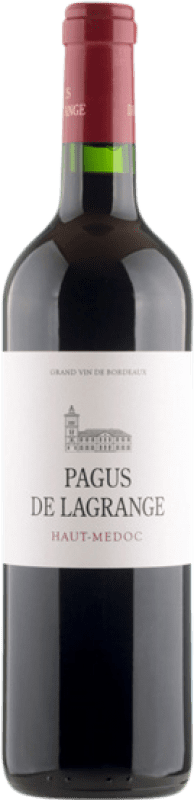 28,95 € Envio grátis | Vinho tinto Château Lagrange Pagus A.O.C. Haut-Médoc Bordeaux França Merlot, Cabernet Sauvignon Garrafa 75 cl