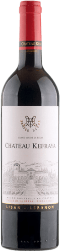 31,95 € Spedizione Gratuita | Vino Rosso Château Kefraya Bekaa Valley Libano Syrah, Cabernet Sauvignon, Monastrell 75 cl