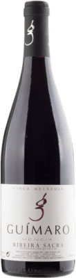 43,95 € Free Shipping | Red wine Guímaro Finca Meixeman D.O. Ribeira Sacra Galicia Spain Grenache, Mencía, Caíño Black Bottle 75 cl
