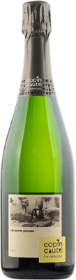 55,95 € Бесплатная доставка | Белое игристое Copin Cautel Les Jeunes Pousses брют A.O.C. Champagne шампанское Франция Pinot Black, Chardonnay, Pinot Meunier бутылка 75 cl