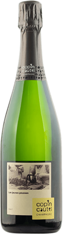 55,95 € Spedizione Gratuita | Spumante bianco Copin Cautel Les Jeunes Pousses Brut A.O.C. Champagne champagne Francia Pinot Nero, Chardonnay, Pinot Meunier Bottiglia 75 cl