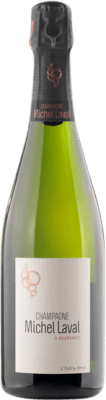 57,95 € Envio grátis | Espumante branco Michel Laval Extra Brut A.O.C. Champagne Champagne França Pinot Preto, Chardonnay, Pinot Meunier Garrafa 75 cl