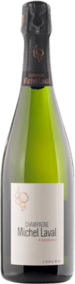 63,95 € Kostenloser Versand | Weißer Sekt Michel Laval Extra Brut A.O.C. Champagne Champagner Frankreich Pinot Schwarz, Chardonnay, Pinot Meunier Flasche 75 cl