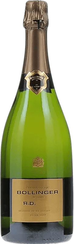 853,95 € Envio grátis | Espumante branco Bollinger RD A.O.C. Champagne Champagne França Pinot Preto, Chardonnay Garrafa Magnum 1,5 L