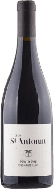 28,95 € 送料無料 | 赤ワイン Saint-Antonin Plan de Dieu A.O.C. Côtes du Rhône Villages ローヌ フランス Syrah, Grenache, Mondeuse ボトル 75 cl