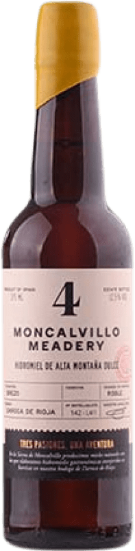 35,95 € Envio grátis | Licor de ervas Moncalvillo Meadery Hidromiel 4 Miel Dulce Alta Montaña La Rioja Espanha Meia Garrafa 37 cl