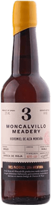 41,95 € Kostenloser Versand | Kräuterlikör Moncalvillo Meadery Hidromiel 3 Miel Seca Alta Montaña La Rioja Spanien Halbe Flasche 37 cl