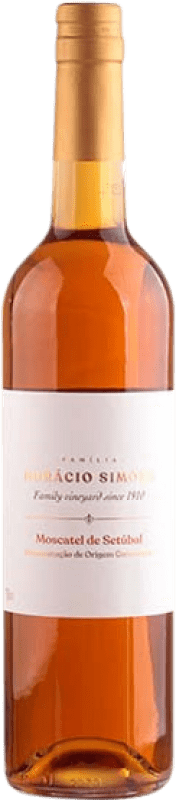 15,95 € Envío gratis | Vino dulce Horacio Simoes Setúbal Portugal Moscatel Amarillo Botella 75 cl