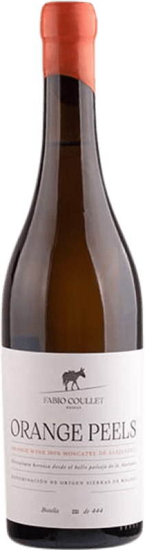 28,95 € 免费送货 | 白酒 Fabio Coullet Orange Peels D.O. Sierras de Málaga 安达卢西亚 西班牙 Muscat 瓶子 75 cl