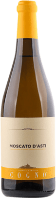 24,95 € Kostenloser Versand | Weißer Sekt Elvio Cogno D.O.C.G. Moscato d'Asti Piemont Italien Muscat Bianco Flasche 75 cl