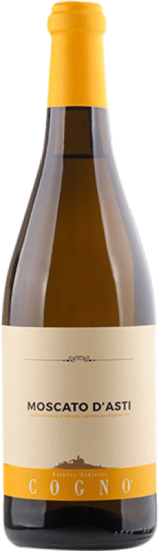 18,95 € Kostenloser Versand | Weißer Sekt Elvio Cogno D.O.C.G. Moscato d'Asti Piemont Italien Muscat Bianco Flasche 75 cl