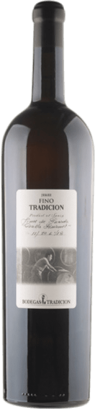 59,95 € Envio grátis | Vinho fortificado Tradición Fino Viejo D.O. Jerez-Xérès-Sherry Andaluzia Espanha Palomino Fino Garrafa Magnum 1,5 L