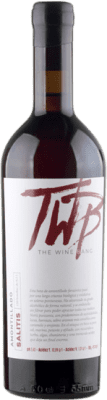 86,95 € Spedizione Gratuita | Vino fortificato Delgado The Wine Bang TWB Amontillado Salitis D.O. Montilla-Moriles Andalusia Spagna Pedro Ximénez Bottiglia Medium 50 cl