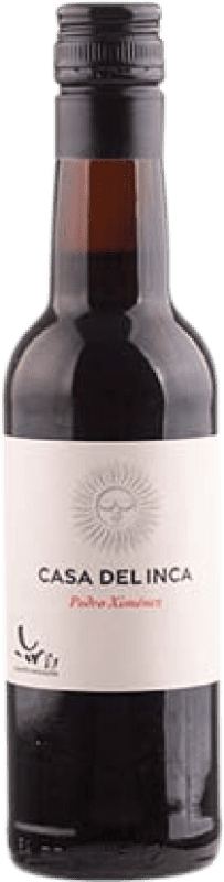 25,95 € Envío gratis | Vino generoso Equipo Navazos PX Casa del Inca D.O. Montilla-Moriles Andalucía España Pedro Ximénez Media Botella 37 cl