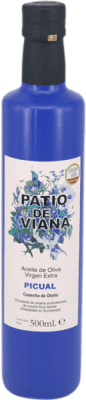 14,95 € Envio grátis | Azeite de Oliva Palacio Marqués de Viana Espanha Picual Garrafa Medium 50 cl