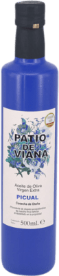 17,95 € Kostenloser Versand | Olivenöl Palacio Marqués de Viana E-NOL Extra Nativ Spanien Picual Medium-Flasche 50 cl