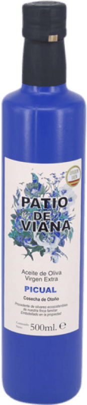 18,95 € Envío gratis | Aceite de Oliva Marqués de Viana España Picual Botella Medium 50 cl