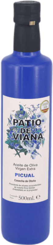 17,95 € Kostenloser Versand | Olivenöl Palacio Marqués de Viana E-NOL Extra Nativ Spanien Picual Medium-Flasche 50 cl