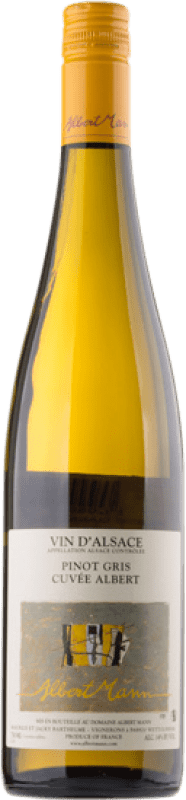 46,95 € Envio grátis | Vinho Branco Albert Mann Albert Cuvée A.O.C. Alsace Alsácia França Pinot Cinzento 75 cl
