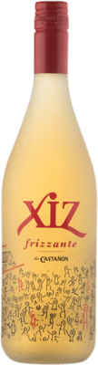 8,95 € Envio grátis | Sidra Llagar Castañón XIZ Frizzante — Meio Espumante Principado das Astúrias Espanha 75 cl Manzana — Maçã