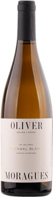 21,95 € Envio grátis | Vinho branco Oliver Moragues I.G.P. Vi de la Terra de Mallorca Ilhas Baleares Espanha Prensal Blanco Garrafa 75 cl