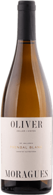 26,95 € Envio grátis | Vinho Branco Oliver Moragues I.G.P. Vi de la Terra de Mallorca Ilhas Baleares Espanha Premsal 75 cl